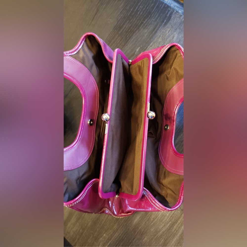 Coach bag vintage ergo Purple bag - Picture 4 of 14